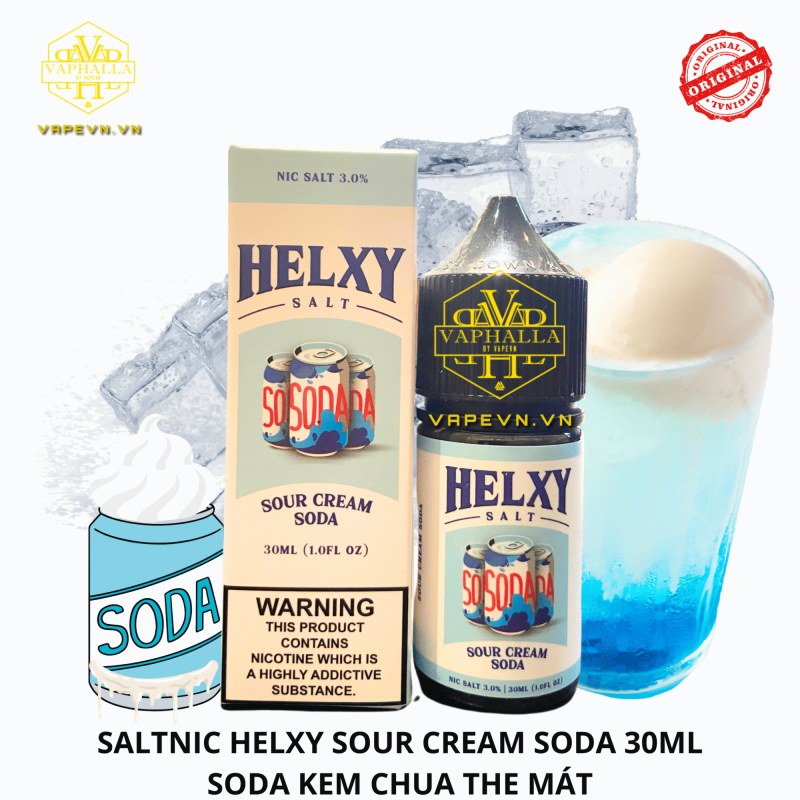 SALTNIC HELXY SOUR CREAM SODA 30ML