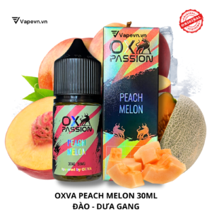 SALTNIC OXVA PEACH MELON 30ML