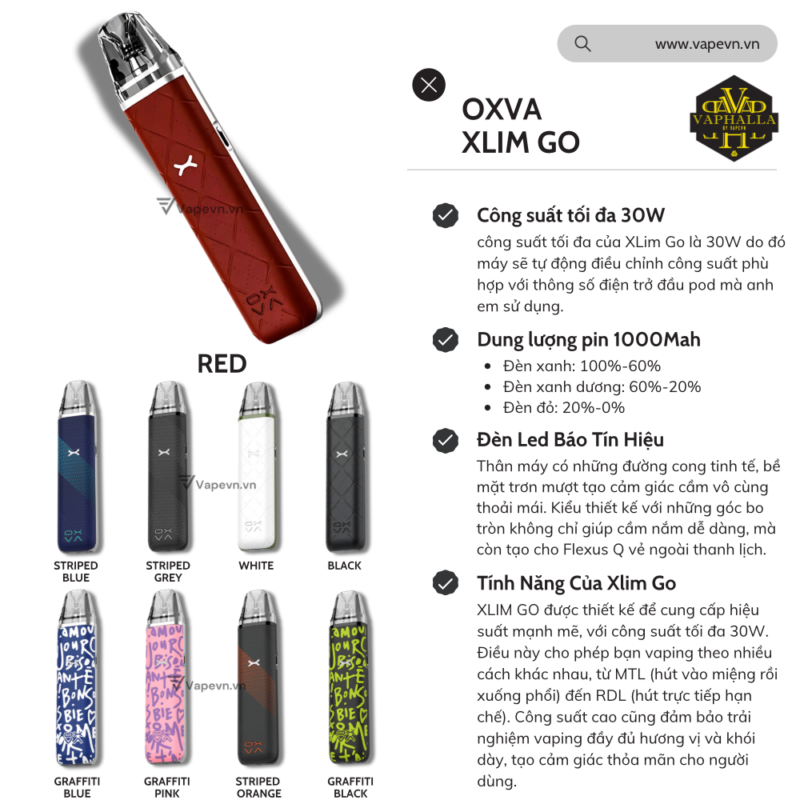 Xlim go pod kit oxva