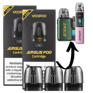 Đầu Pod thay thế cho Argus G chính hãng từ Voopoo là sự lựa chọn lý tưởng cho những người dùng các dòng máy Argus. Với hai mức điện trở 0.4Ω và 0.7Ω, Cartridge Argus G đảm bảo mang đến trải nghiệm vaping mạnh mẽ, hương vị đậm đà, cùng với lượng khói tối ưu.