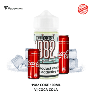 Tinh Dầu Vape Freebase 1982 Coke 100ml - Trải Nghiệm Hương Vị Coca Cola Tự Nhiên