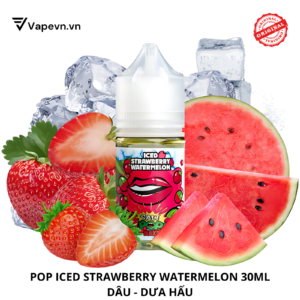 pop iced strawberry watermelon