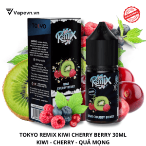 SALTNIC TOKYO REMIX KIWI CHERRY BERRY 30ML