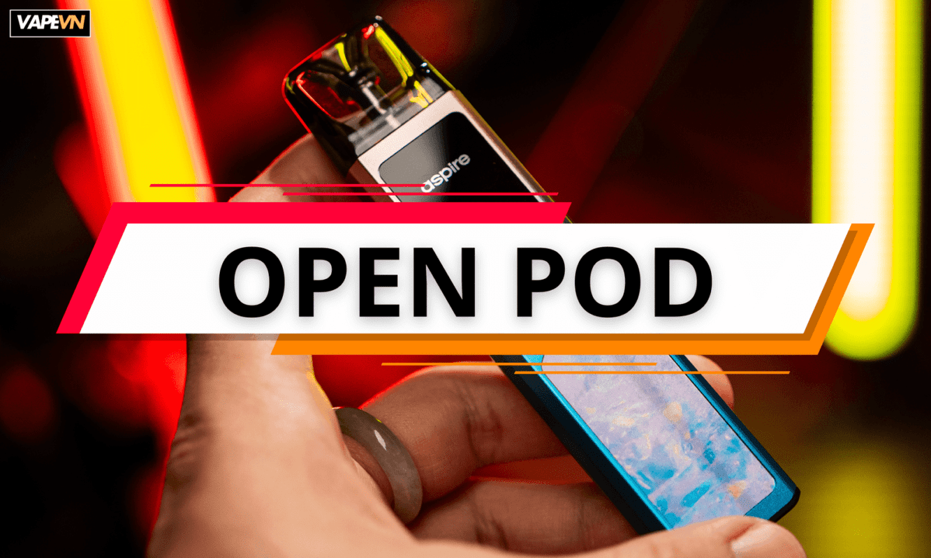 open pod châm dầu