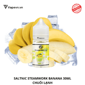 SALTNIC STEAMWORKS BANANA ICE 30ML