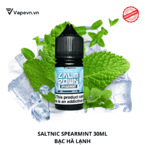 Tinh dầu Pod Calm Down Spearmint 30ml Salt Juice | Kẹo Singum Bạc Hà The Mát