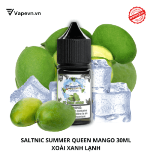 SALTNIC SUMMER FOREVER QUEEN MANGO 30ML | XOÀI XANH