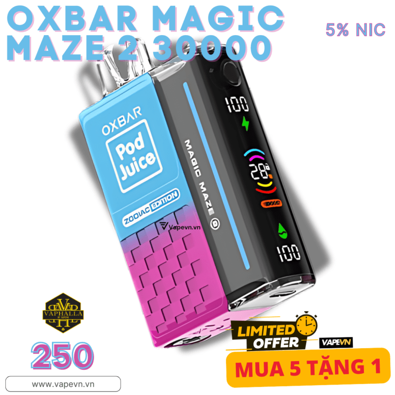 oxbar 30000 hơi