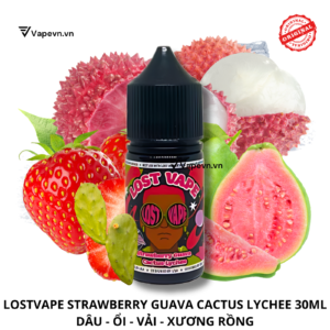 LOSTVAPE STRAWBERRY GUAVA CACTUS LYCHEE