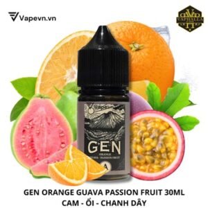 tinh dầu saltnic gen a orange guava passion fruit 30ml | Gen A vị cam ổi chanh dây