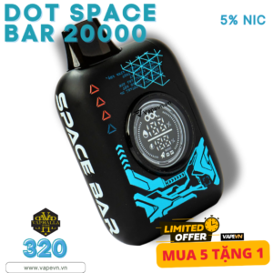 ảnh bìa sản phẩm dot.space bar 20k