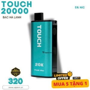 POD 1 LẦN TOUCH 20000 FRESH MINT ( BẠC HÀ LẠNH )