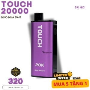 POD 1 LẦN TOUCH 20000 ALOE GRAPE ( NHO NHA ĐAM )