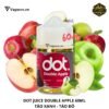 Tinh Dầu Vape dot.Juice Double Apple Freebase 60ml | Táo Mix – Sự Kết Hợp Độc Đáo Của Táo Đỏ Và Táo Xanh