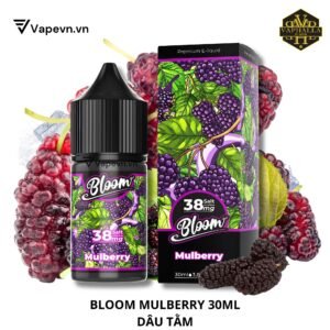 Tinh Dầu Pod Bloom Mulberry Salt Juice 30ml | Vị Dâu Tằm