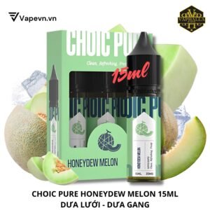 Tinh dầu Pod Choic Pure Honeydew Melon Salt 15ml | Vị dưa gang dưa lưới