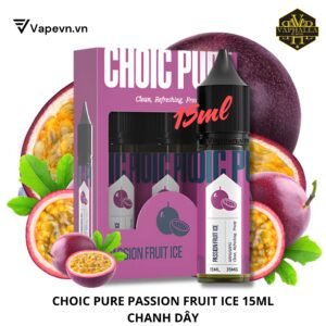 Tinh Dầu Pod Choic Pure Passion Fruit Ice 15ml | Vị Chanh Dây Tươi Mát Sảng Khoái