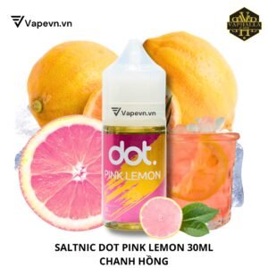 Tinh Dầu Pod dot.Juice Pink Lemon Salt 30ml | Chanh Hồng