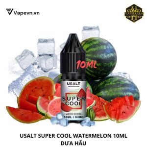 Tinh Dầu Usalt Super Cool Watermelon Salt Juice 10ml | Vị Dưa Hấu