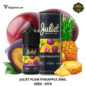 Tinh Dầu Pod Juliet Plum Pineapple Salt Juice 30ml | Vị Mận Dứa