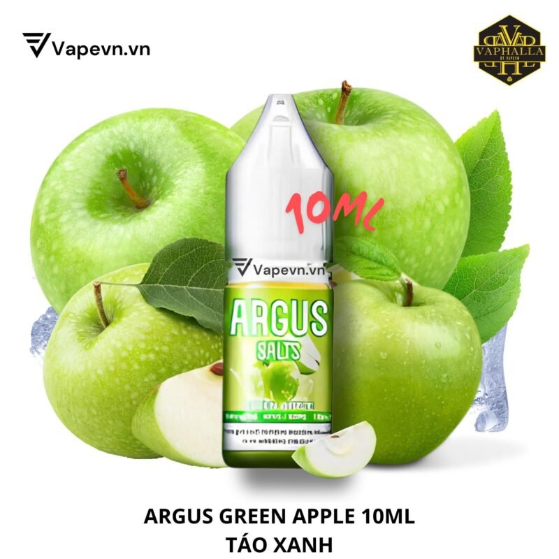 ARGUS SALT GREEN APPLE 10ML | TÁO XANH