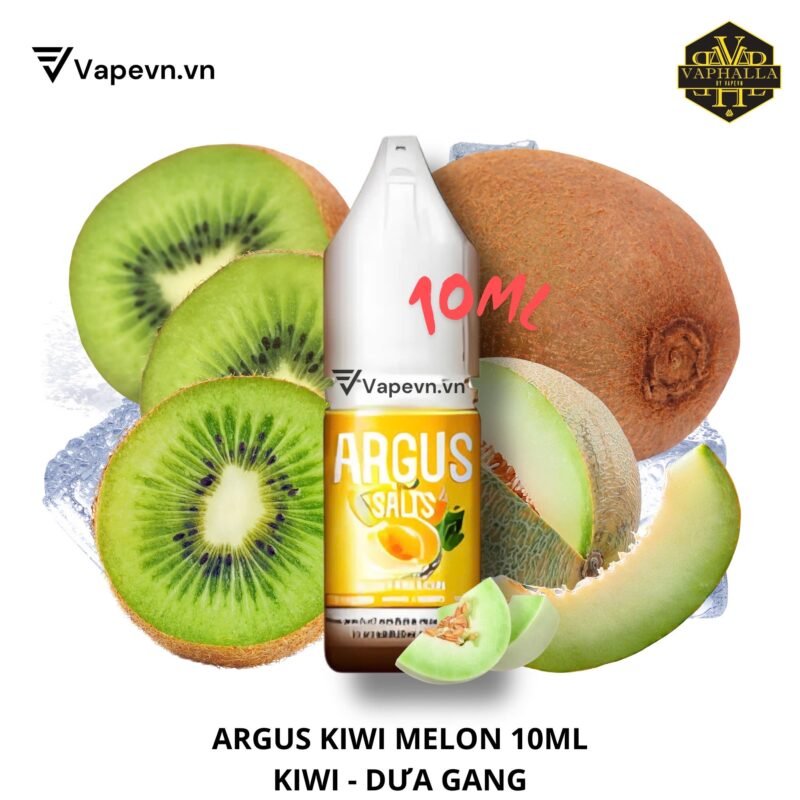 ARGUS SALT KIWI MELON 10ML | KIWI DƯA GANG