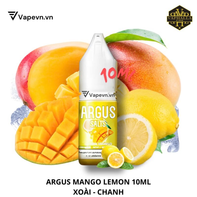 ARGUS SALT MANGO LEMON 10ML | XOÀI CHANH