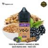 Tinh Dầu Pod Yogi Blackberry Salt Juice 30ml | Ngũ Cốc Nho Đen Thơm Lừng