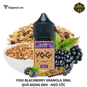 Tinh Dầu Pod Yogi Blackberry Salt Juice 30ml | Ngũ Cốc Nho Đen Thơm Lừng