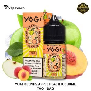 Tinh Dầu Pod Yogi Blends Apple Peach Salt Juice 30ml | Vị Táo Đào