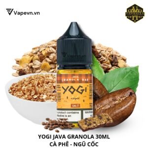 Tinh Dầu Pod Yogi Java Salt Juice 30ml | Ngũ Cốc Cà Phê