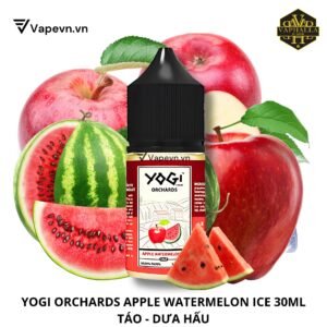 Tinh Dầu Pod Yogi Orchards Apple Watermelon Salt Juice 30ml | Vị Táo Dưa Hấu