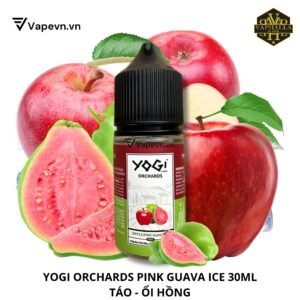 Tinh Dầu Pod Yogi Orchards Pink Guava Salt Juice 30ml | Vị Táo Ổi Hồng