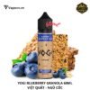 Tinh Dầu Vape Yogi Blueberry Freebase Juice 60ml | Ngũ Cốc Việt Quất