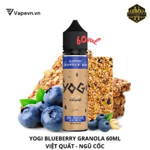 Tinh Dầu Vape Yogi Blueberry Freebase Juice 60ml | Ngũ Cốc Việt Quất